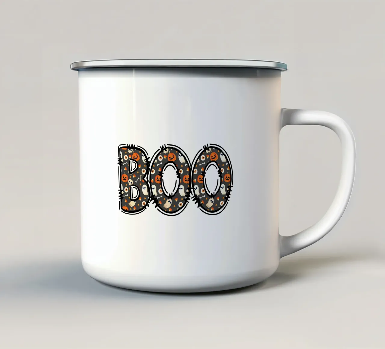 SOLO BOO tazza in smalto da ArtDesign by KBK