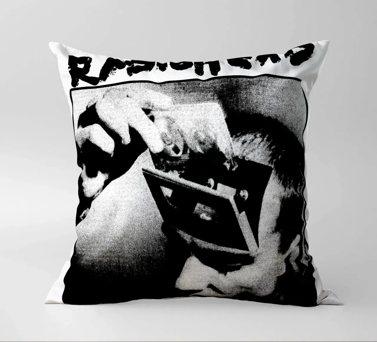 Head Is Memory - Groupe Radiohead coussin de https://www.juniqe.com/uk/shop/Henndraws