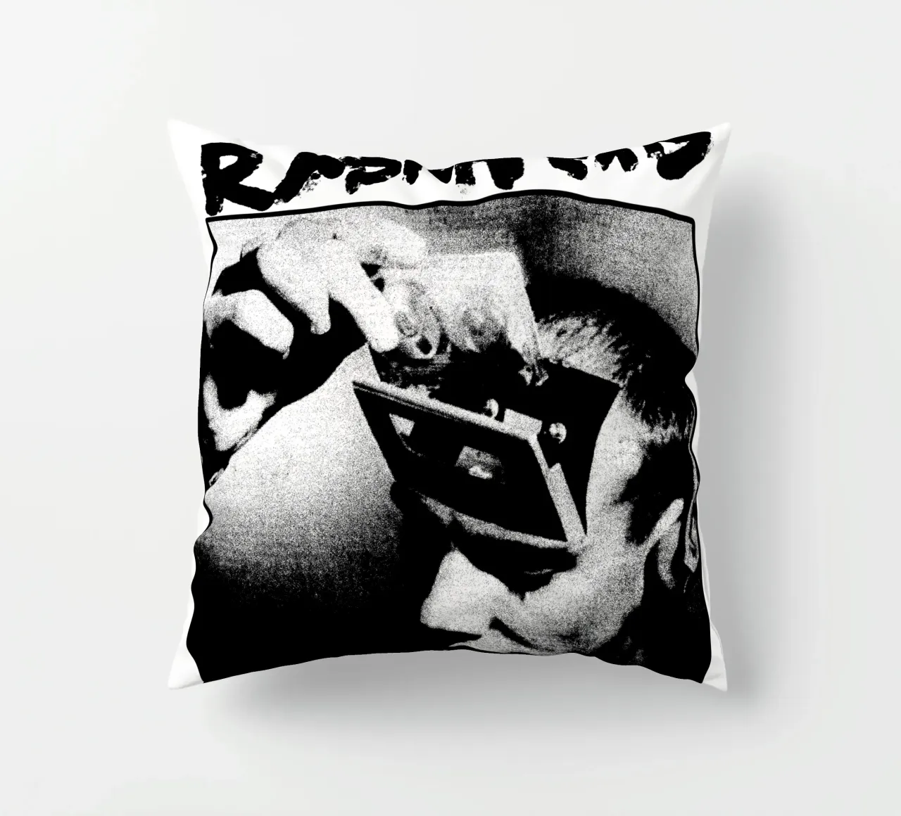 Head Is Memory - Groupe Radiohead coussin de https://www.juniqe.com/uk/shop/Henndraws