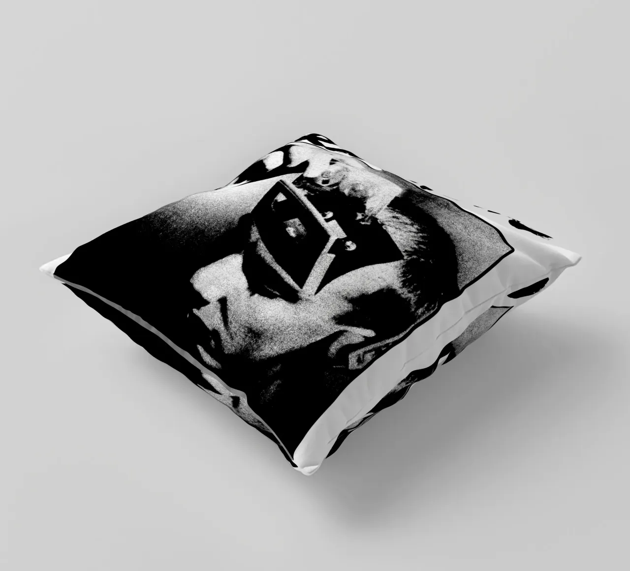 Head Is Memory - Groupe Radiohead coussin de https://www.juniqe.com/uk/shop/Henndraws