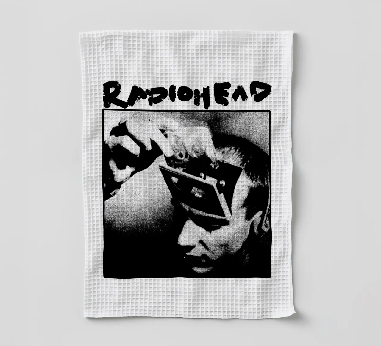 Head Is Memory - Groupe Radiohead torchon de https://www.juniqe.com/uk/shop/Henndraws