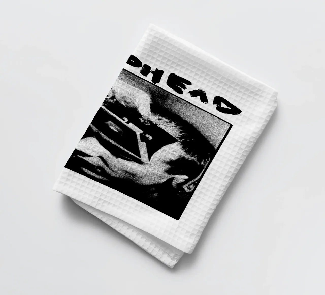 Head Is Memory - Groupe Radiohead torchon de https://www.juniqe.com/uk/shop/Henndraws