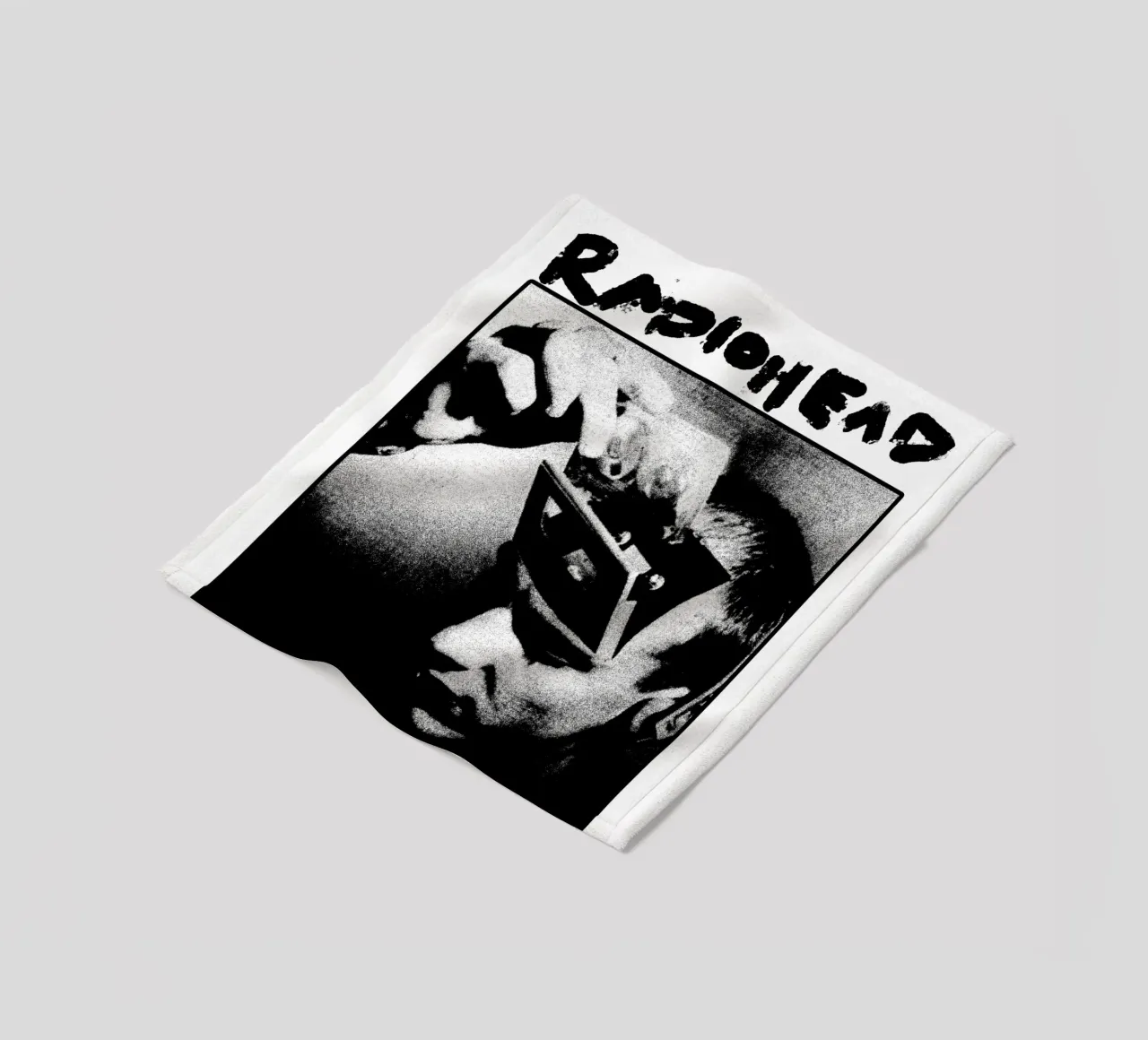 Head Is Memory - Groupe Radiohead plaid polaire de https://www.juniqe.com/uk/shop/Henndraws