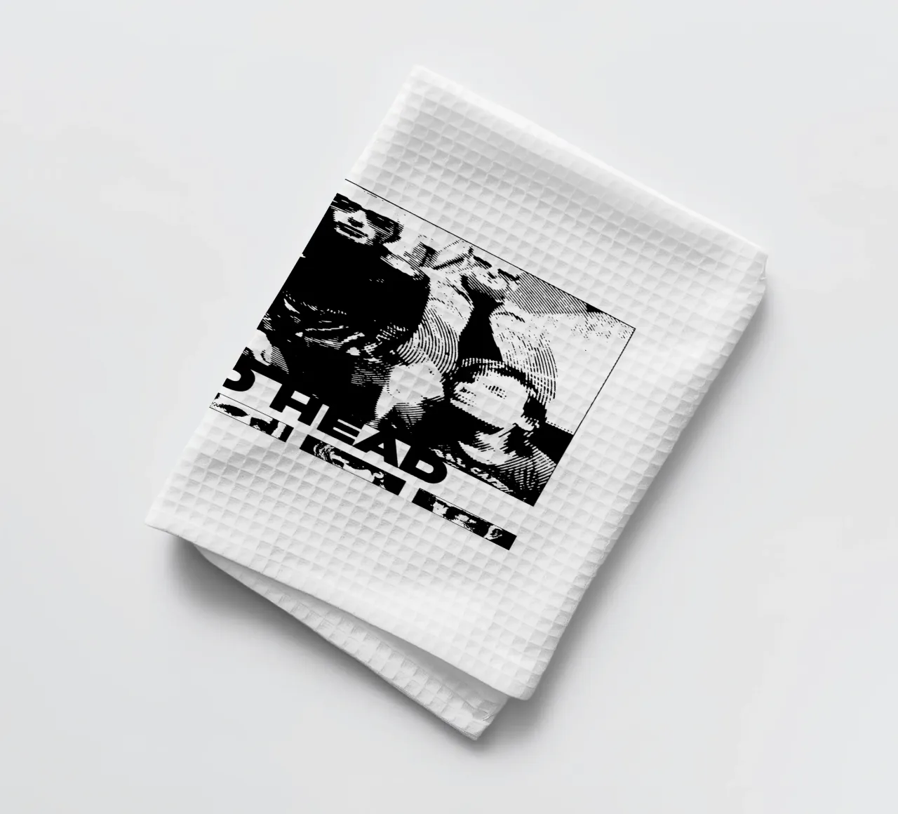 Groupe rétro Radiohead torchon de https://www.juniqe.com/uk/shop/Henndraws