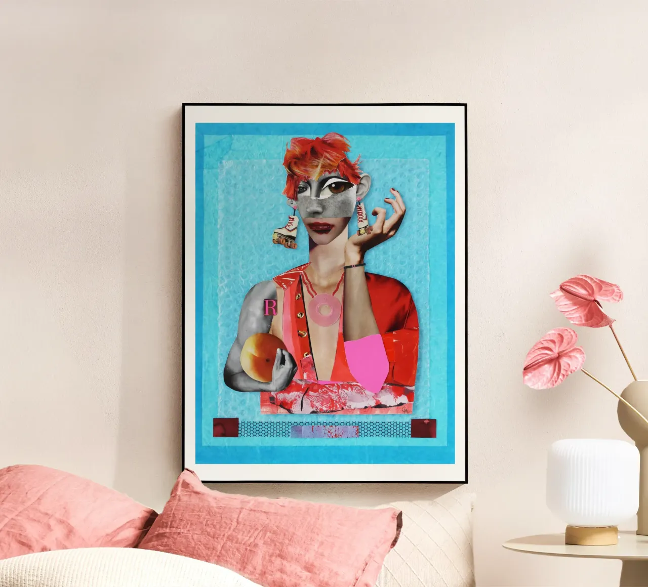 Rollergirl Ronja plexiglass da Paperheartmixx