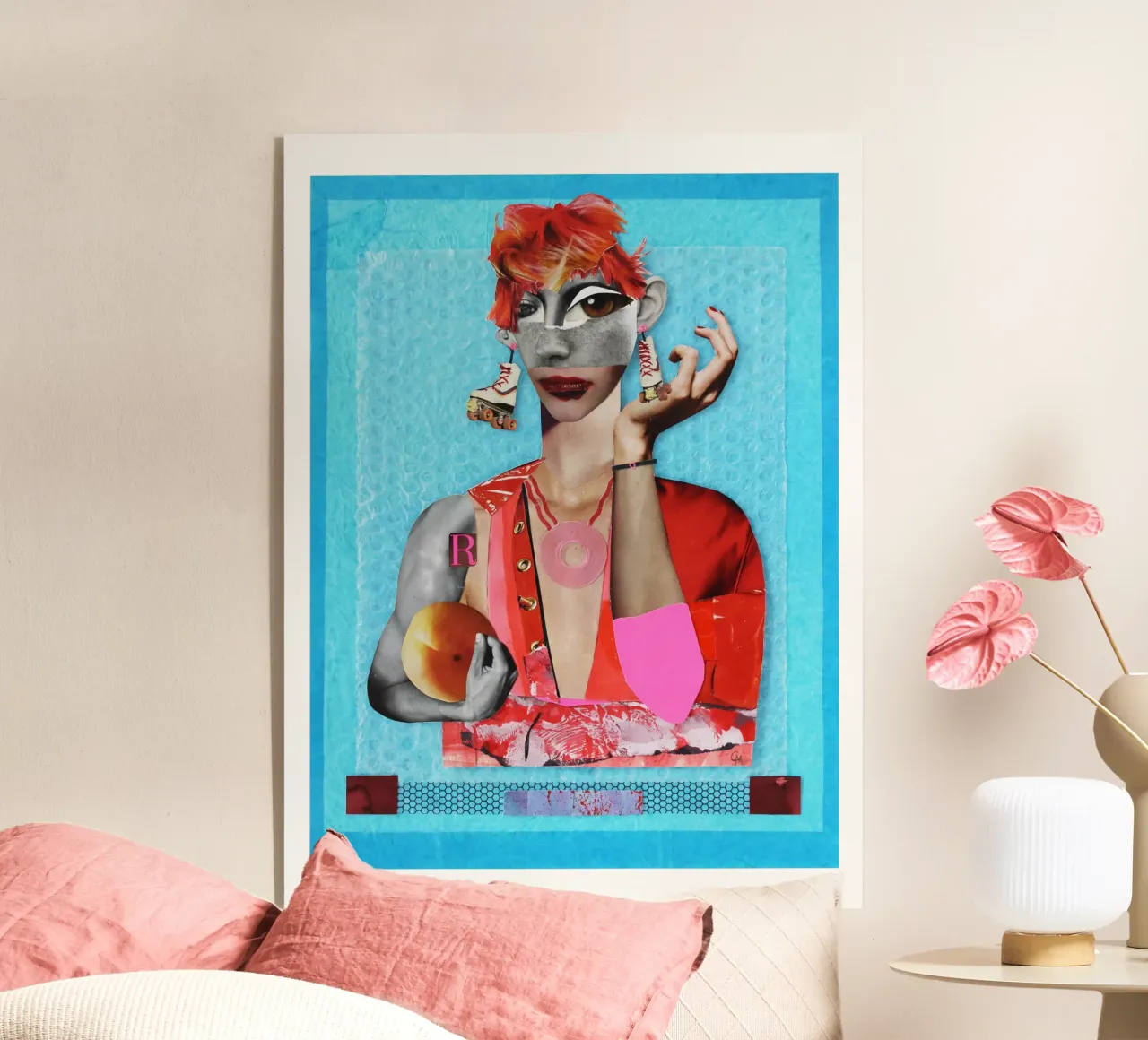 Rollergirl Ronja plexiglass da Paperheartmixx