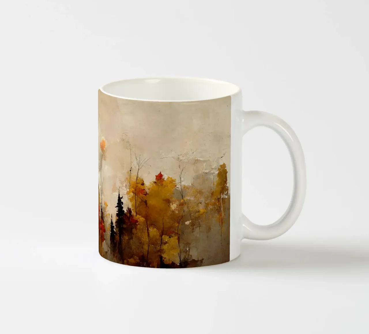Autumn Forest tazza in ceramica da treechild