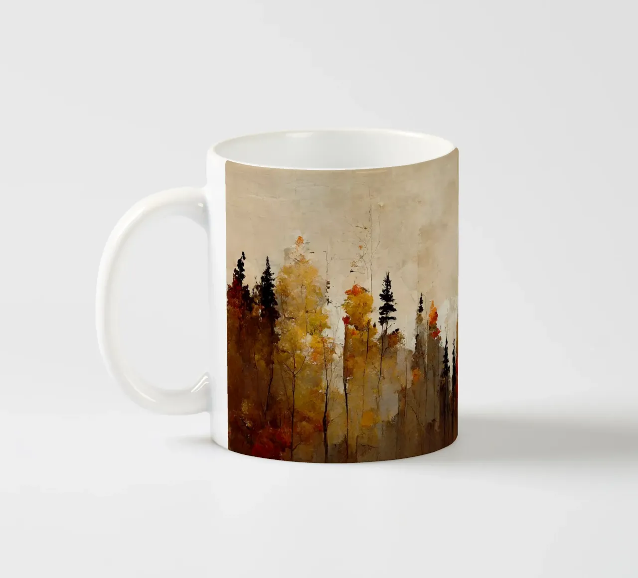 Autumn Forest tazza in ceramica da treechild