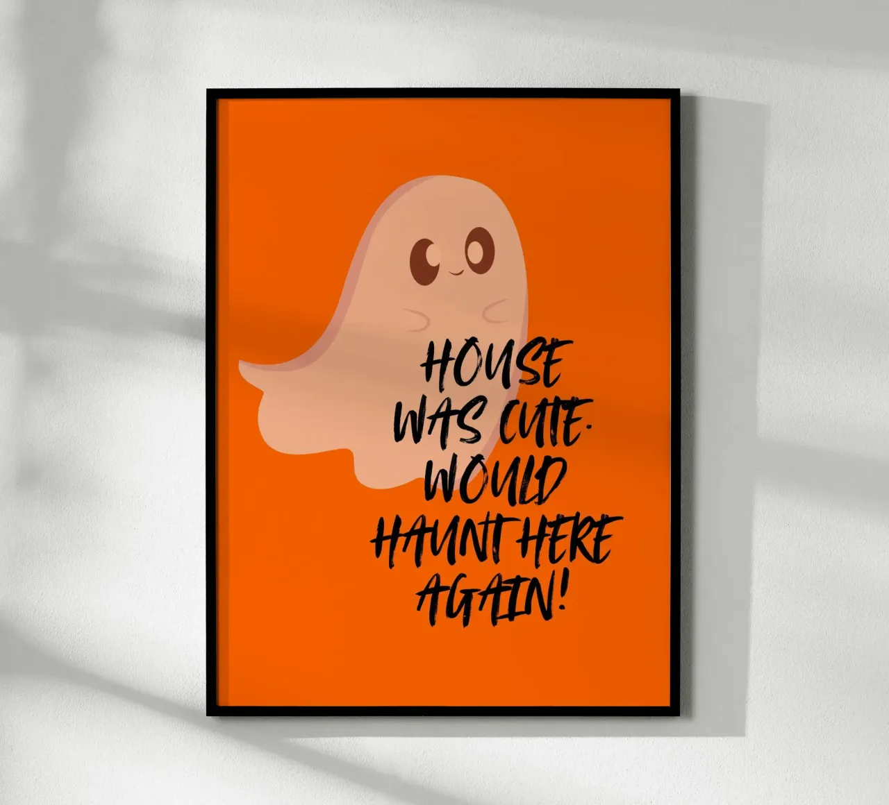HAUS WAR SÜSS WÜRDE HIER WIEDER SPUKEN! II Poster von ArtDesign by KBK