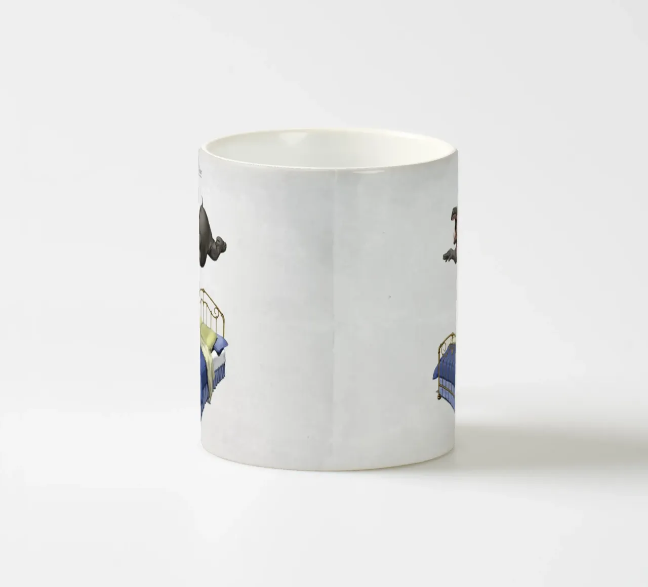 Break Time (Titled) tazza in ceramica da Rob Art | Illustration