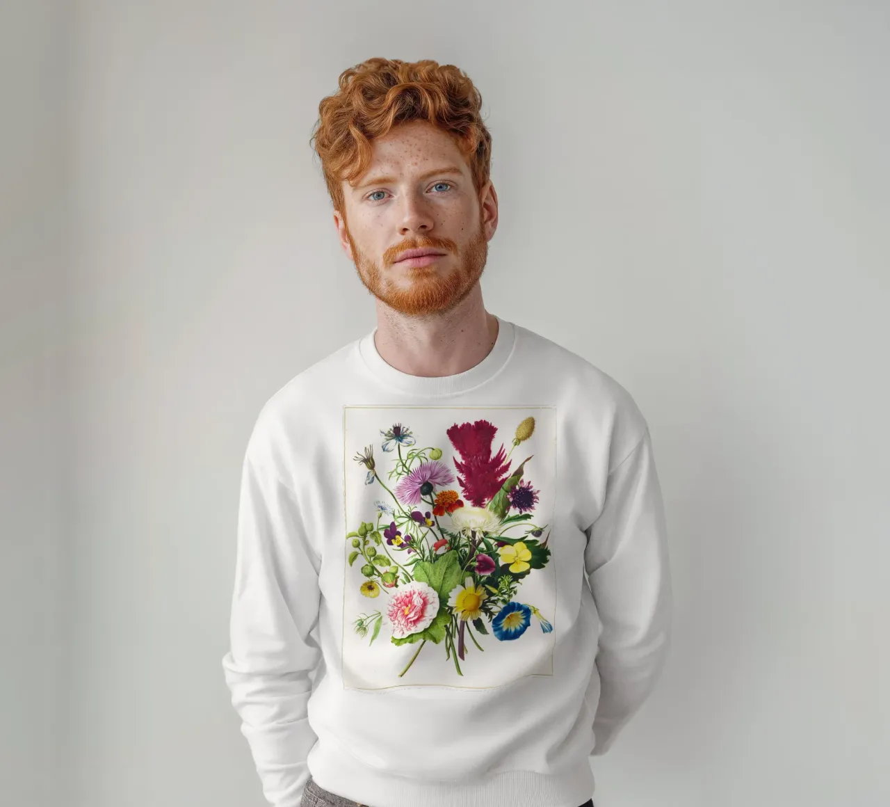Bouquet di fiori felpa da Venus Art