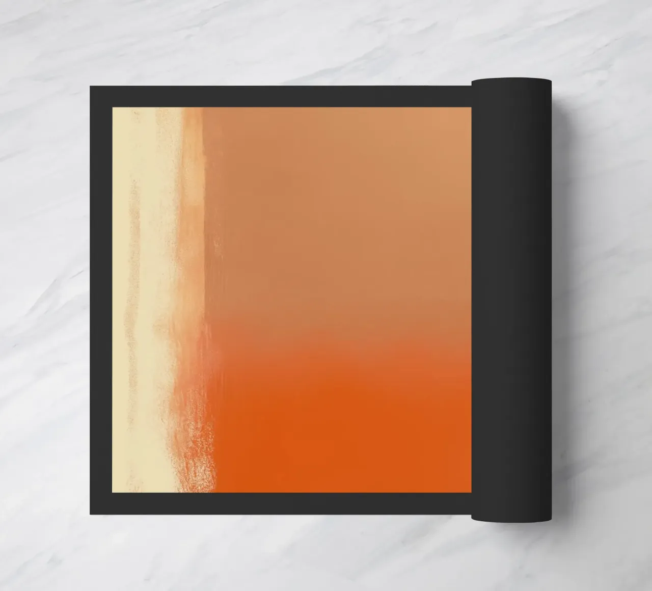 Modern colour fields doormat by Carinaprint