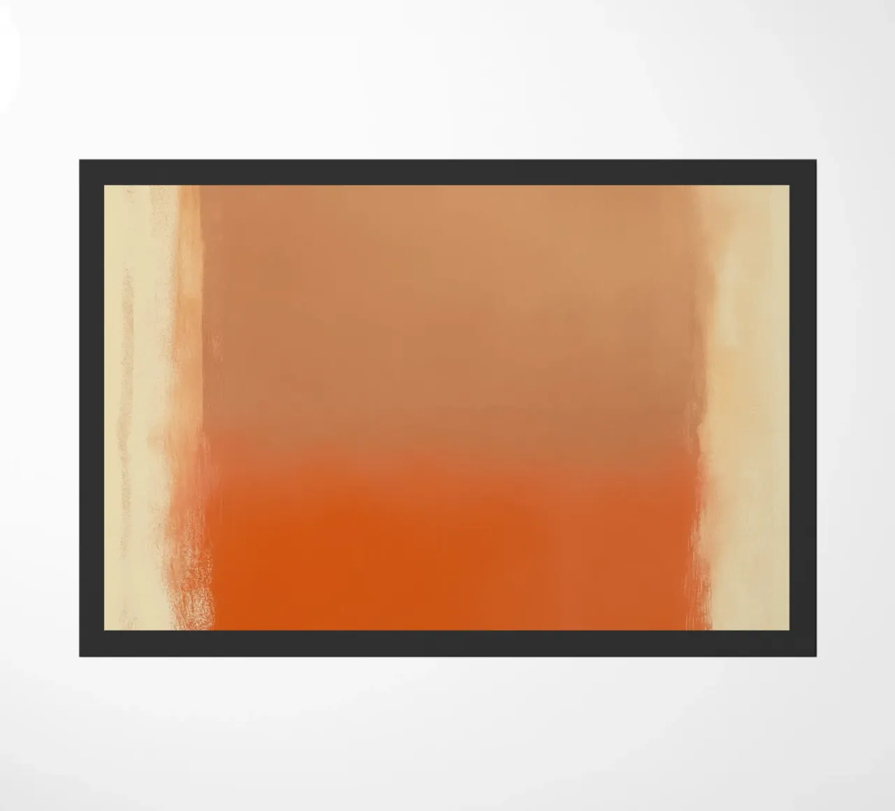 Modern colour fields doormat by Carinaprint