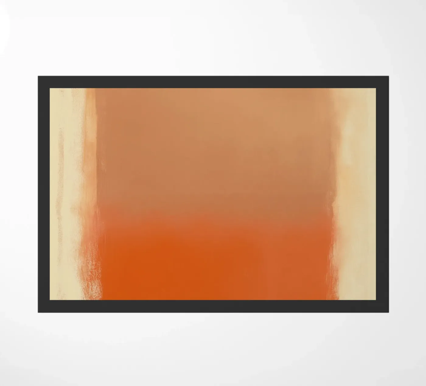 Modern colour fields doormat by Carinaprint