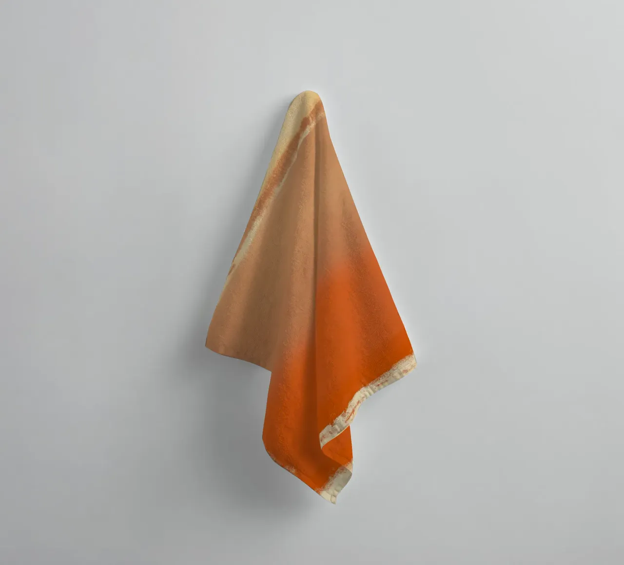 Modern colour fields towel by Carinaprint