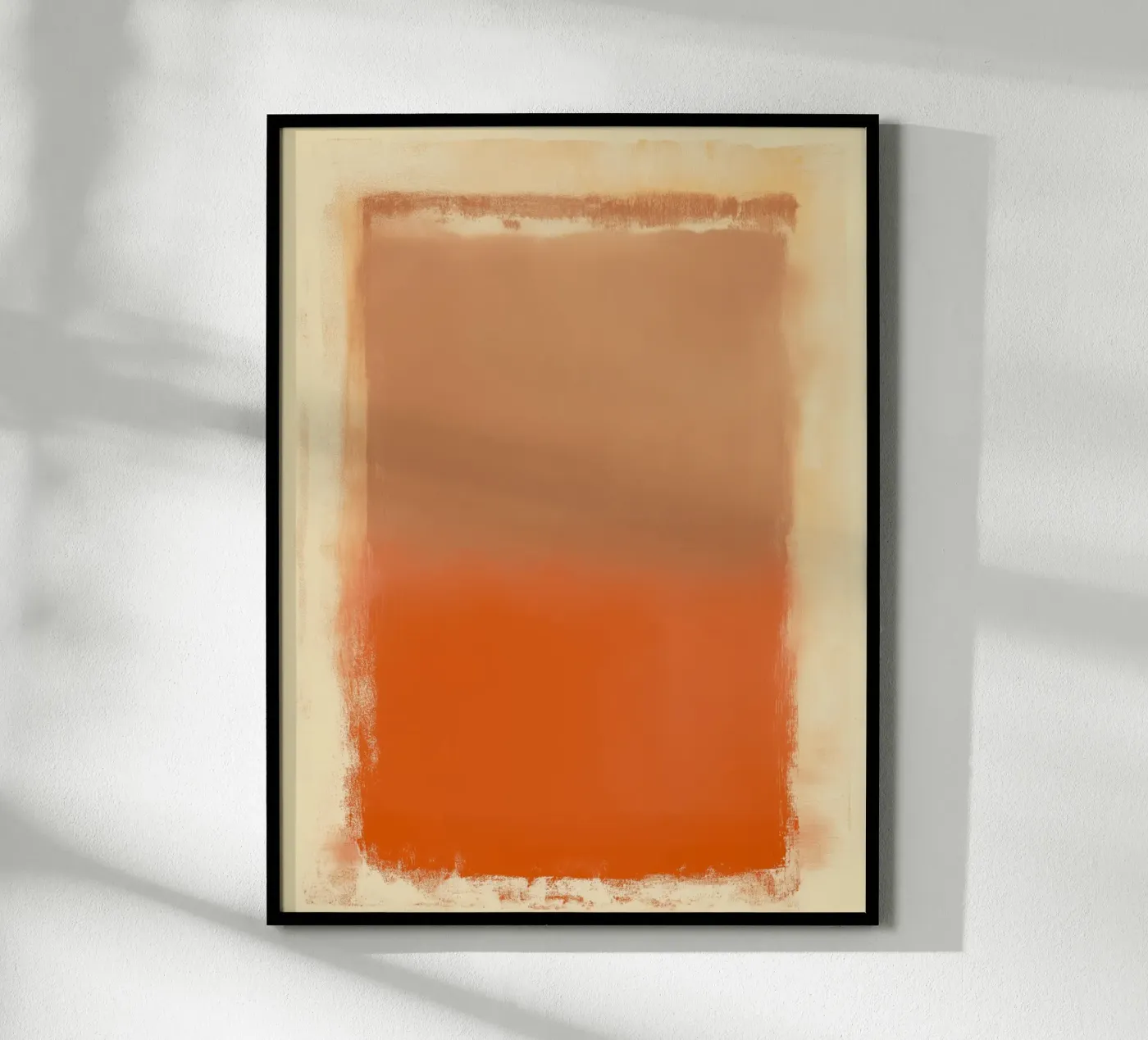 Modern colour fields poster by Carinaprint