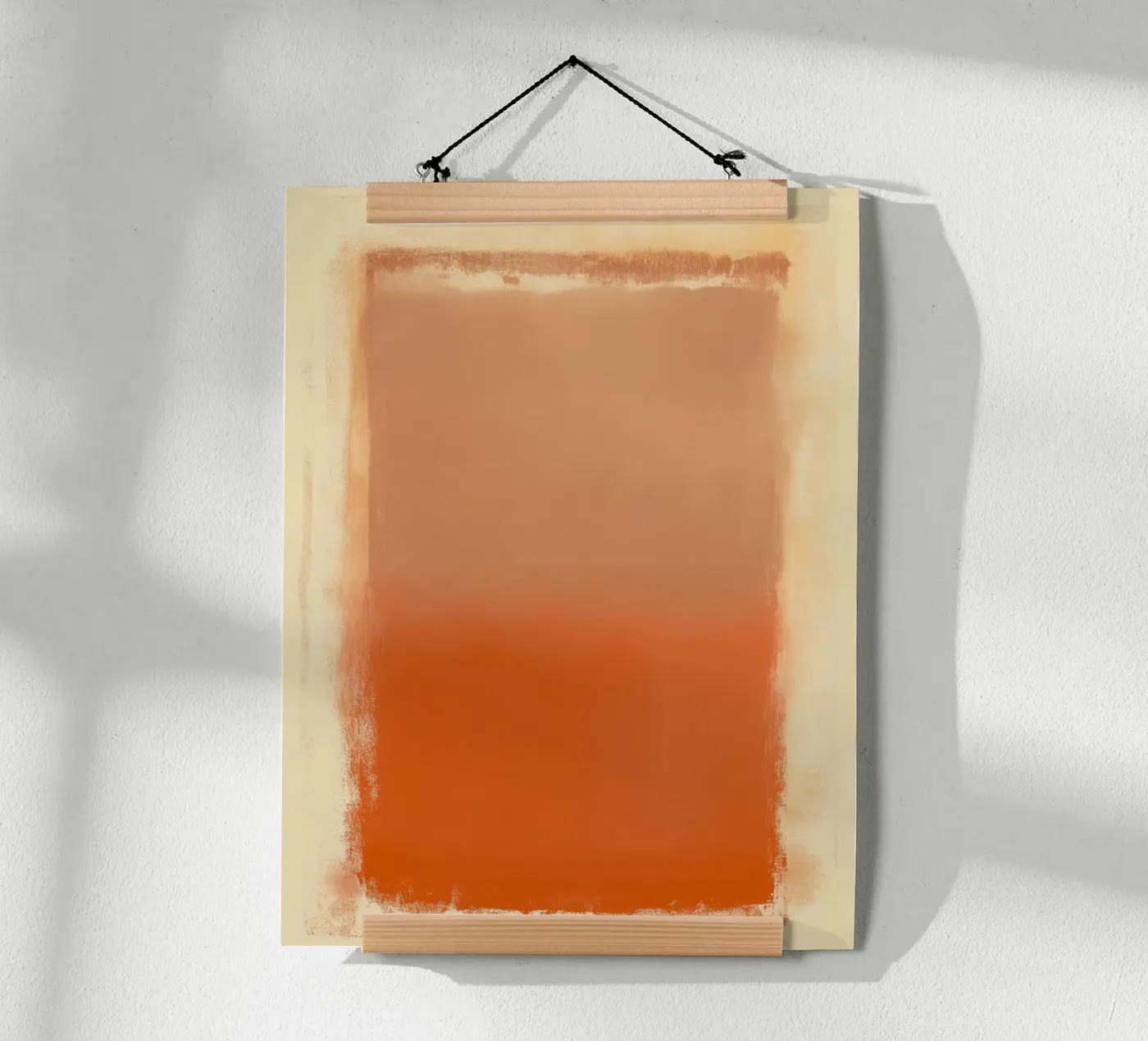 Modern colour fields poster by Carinaprint