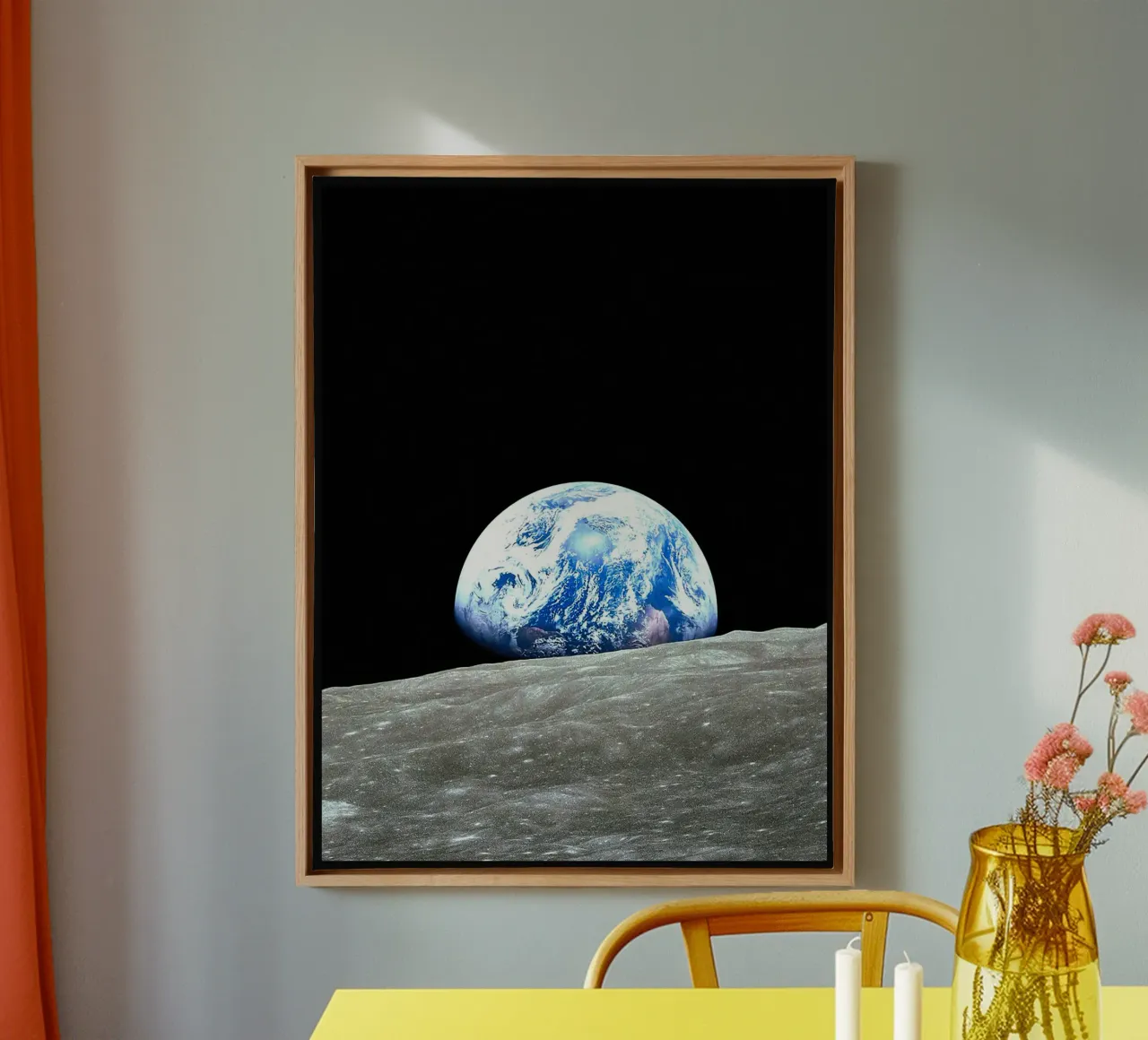 Terra tela con Cornice a cassetta da David Müller