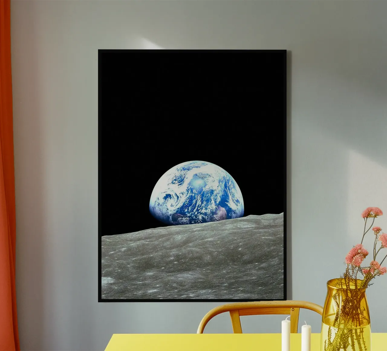 Terra tela con Cornice a cassetta da David Müller