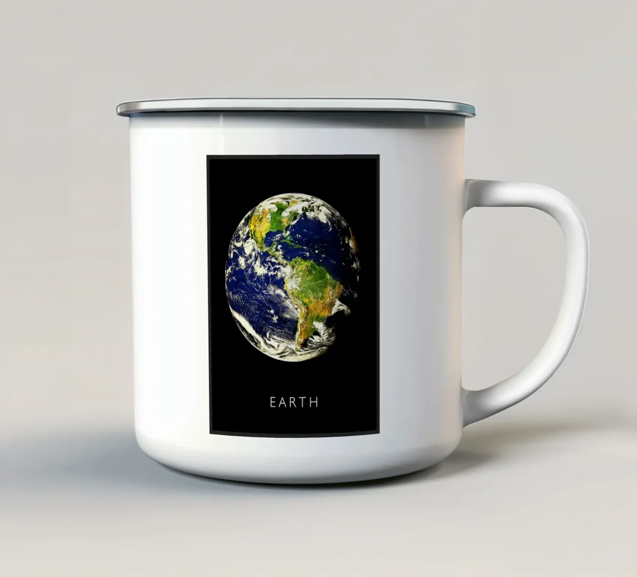 Terra tazza in smalto da David Müller