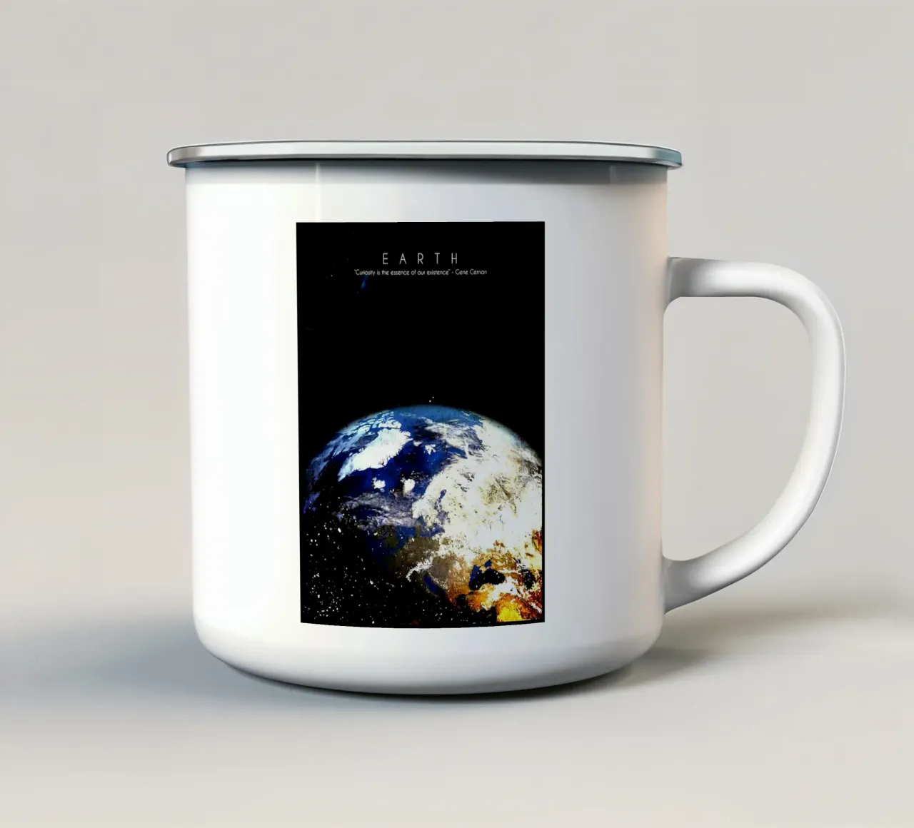 Terra tazza in smalto da David Müller