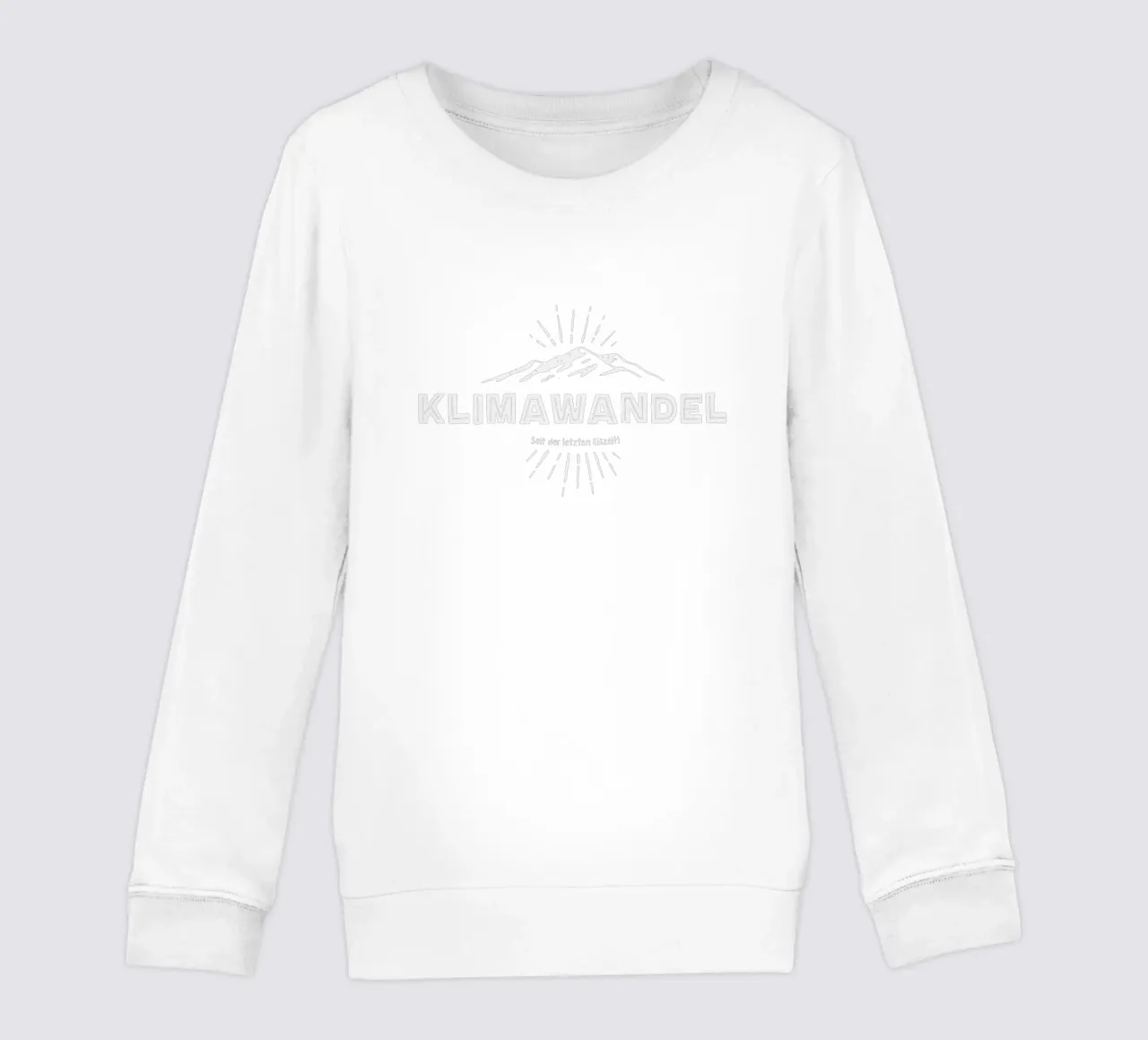 Cambiamento climatico felpa bambino da Black Sign Artwork