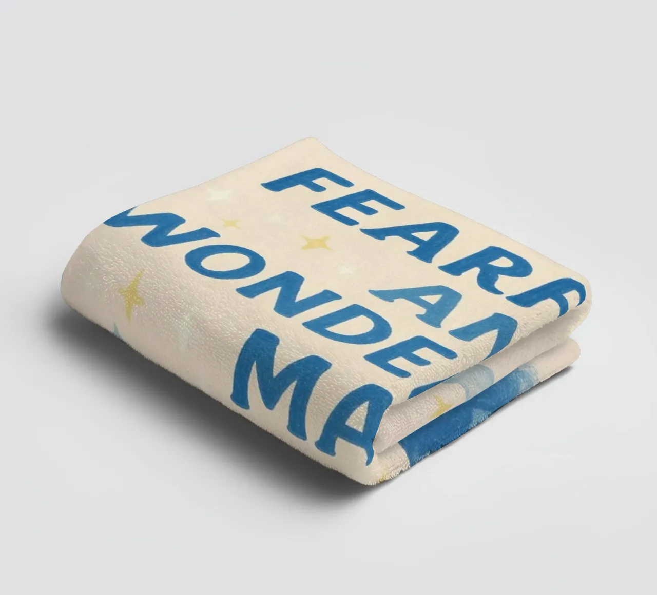 You Are Fearfully and Wonderfully Made - Art Print towel by vintagepod