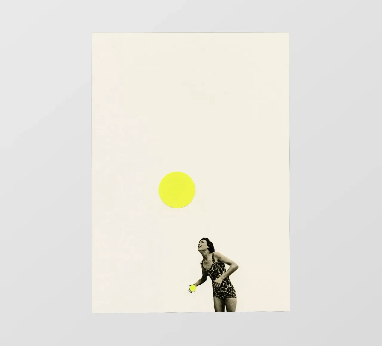 Giornate in spiaggia telo in pvc da Cassia Beck Collage