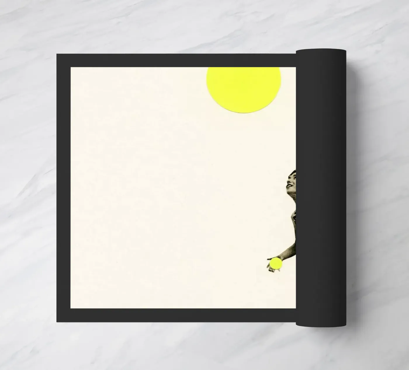 Beach Days doormat by Cassia Beck Collage