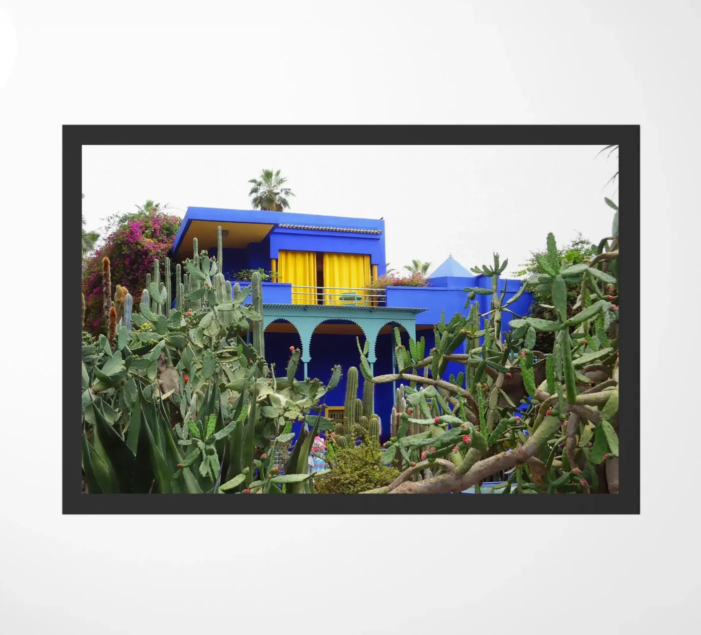 MarrakechBlue2 doormat by DragonFly