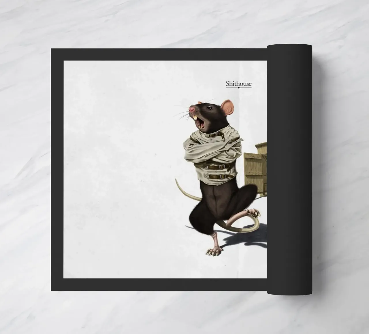 Shithouse (Titled) zerbino da Rob Art | Illustration