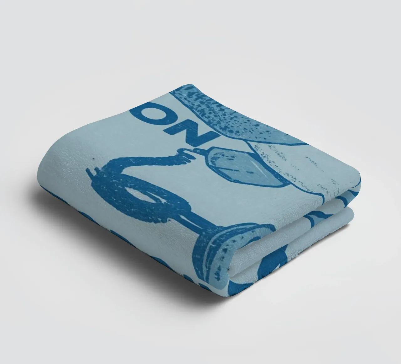 Call On His Forgiveness - Retro Art Print towel by vintagepod