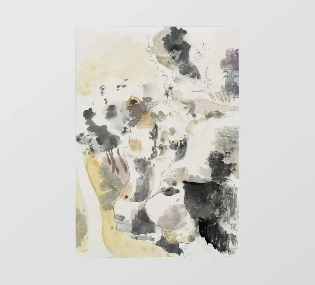 Cliffs abstract telo in pvc da vintageshop