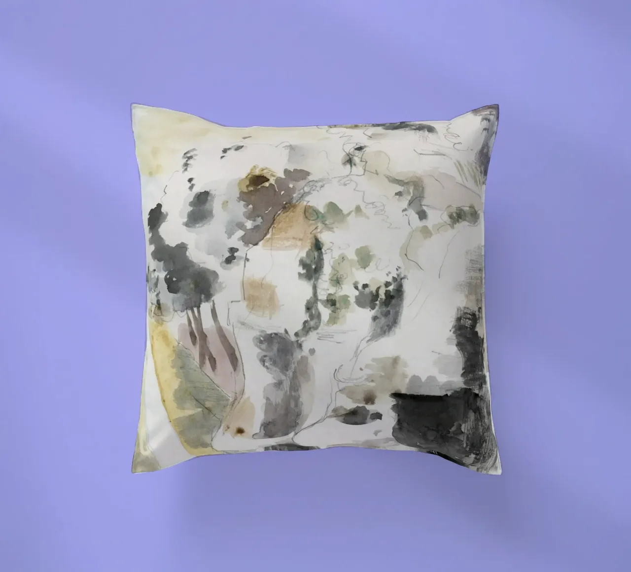 Cliffs abstract cuscino da vintageshop