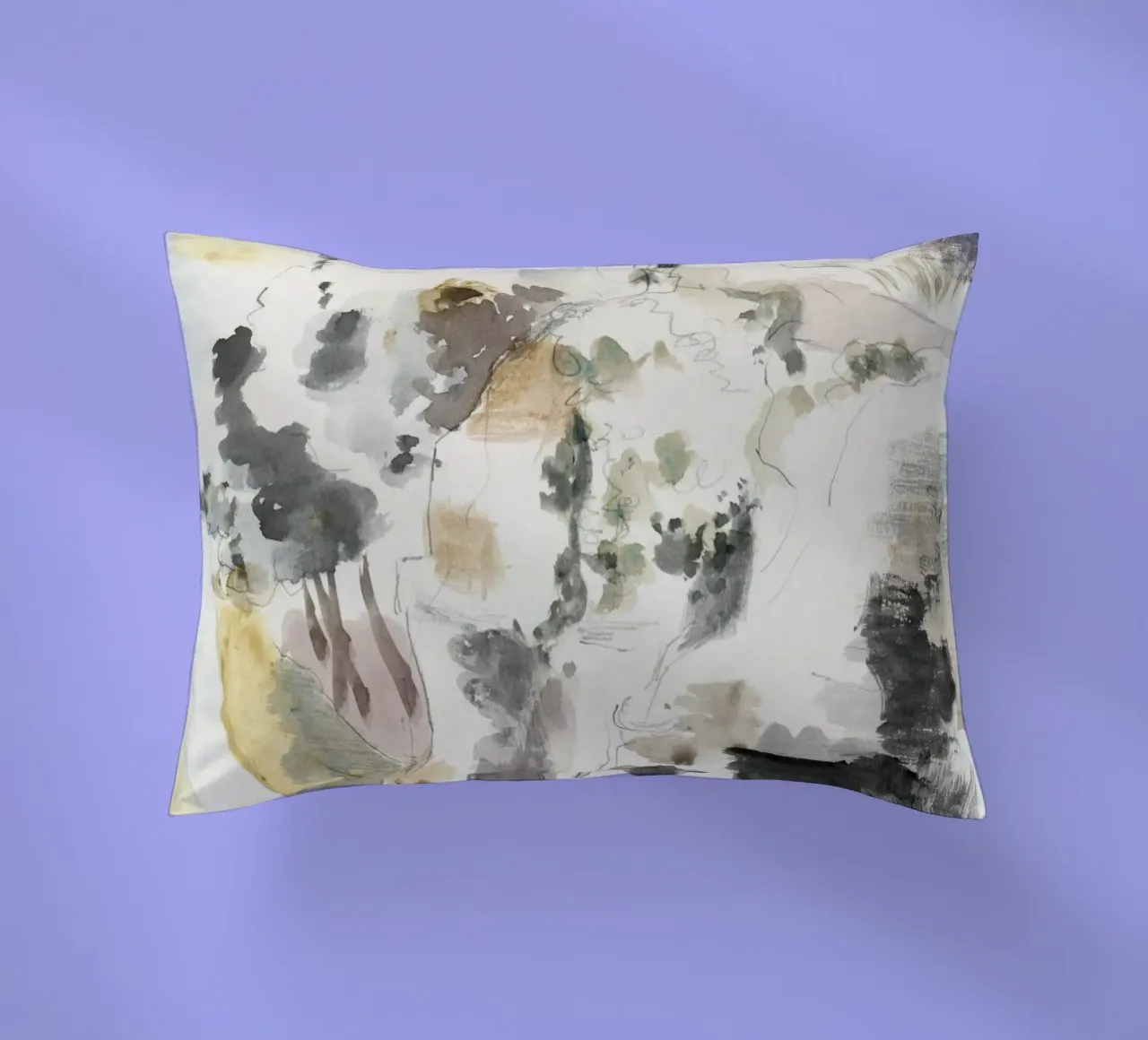 Cliffs abstract cuscino da vintageshop