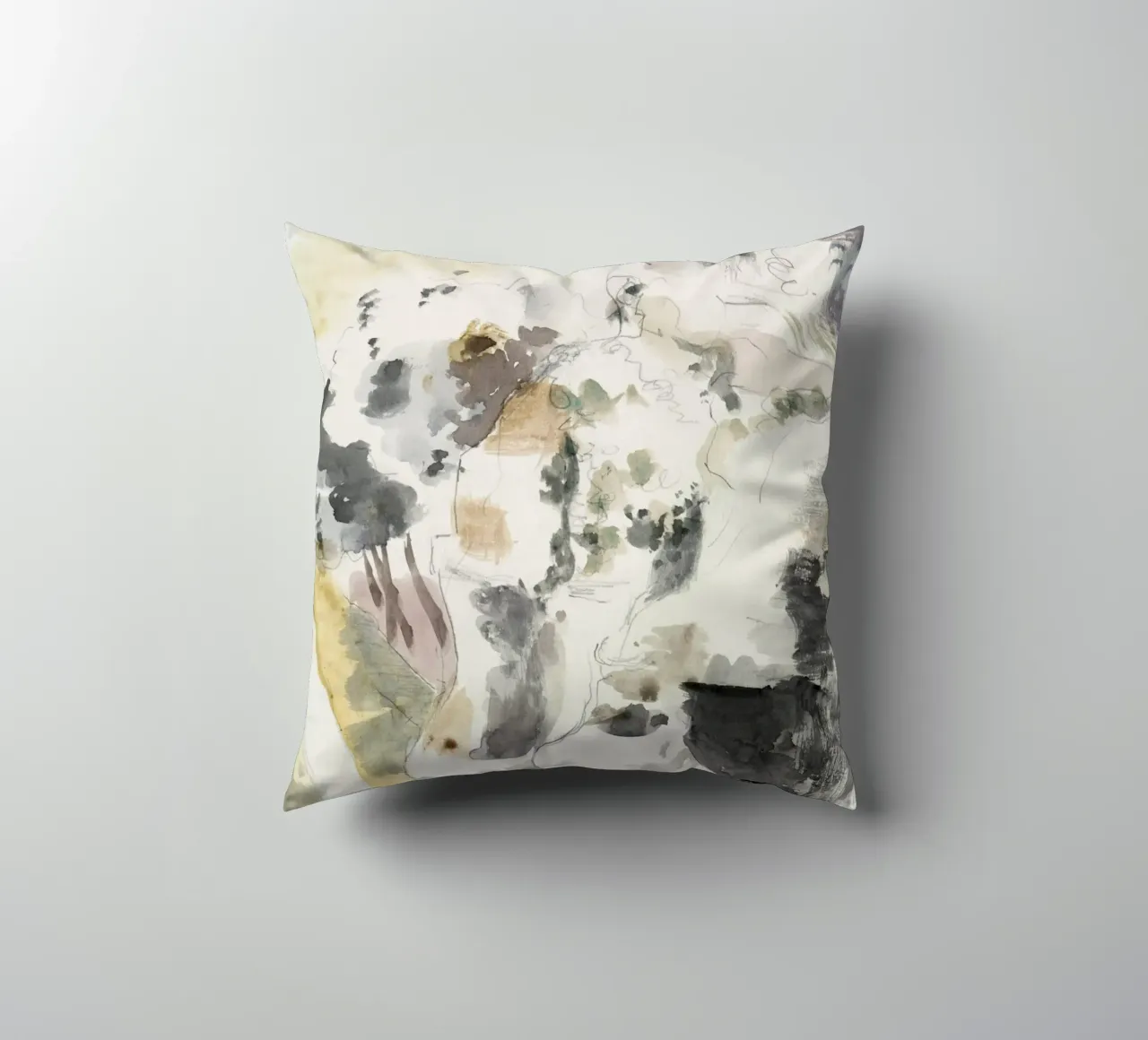 Cliffs abstract cuscino da vintageshop