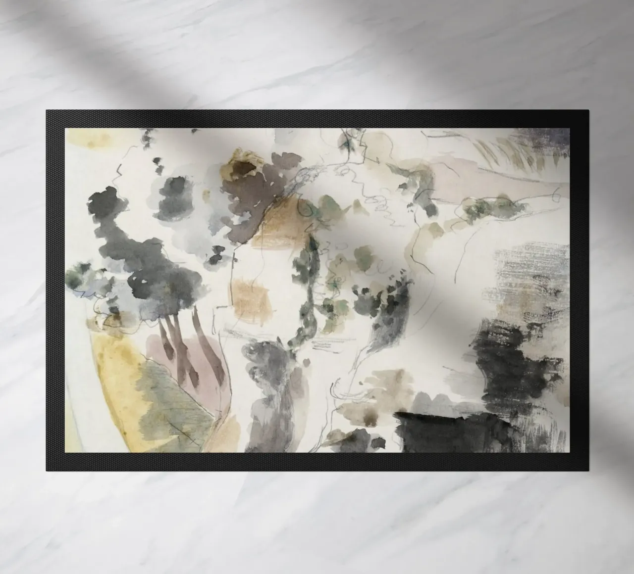 Cliffs abstract zerbino da vintageshop