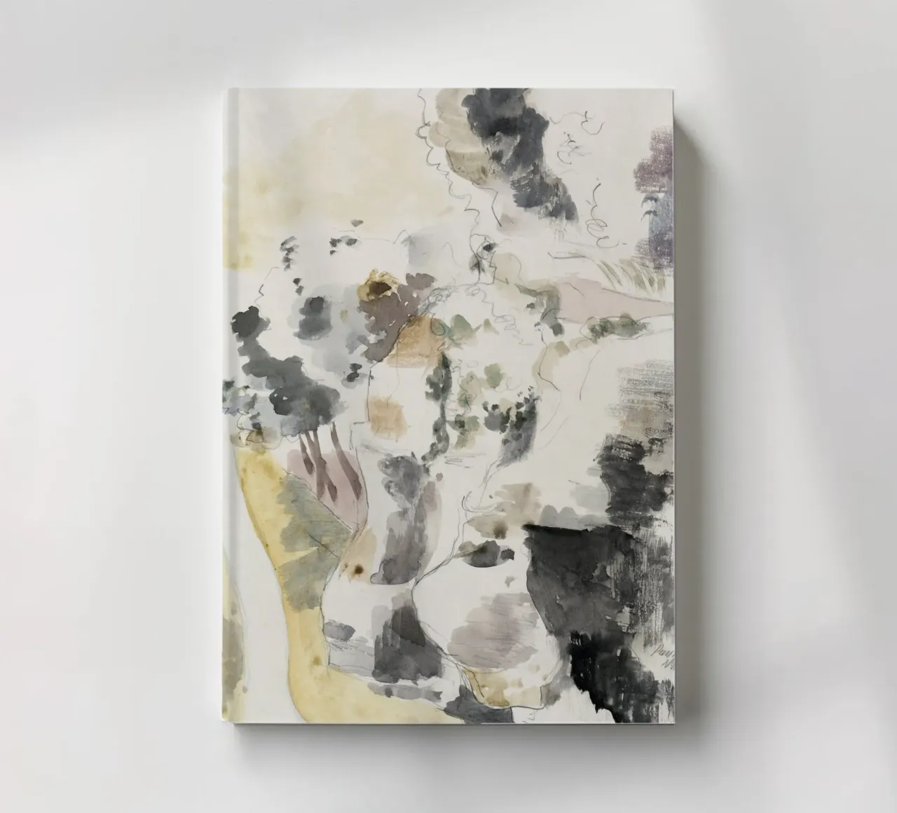 Cliffs abstract notebook by vintageshop
