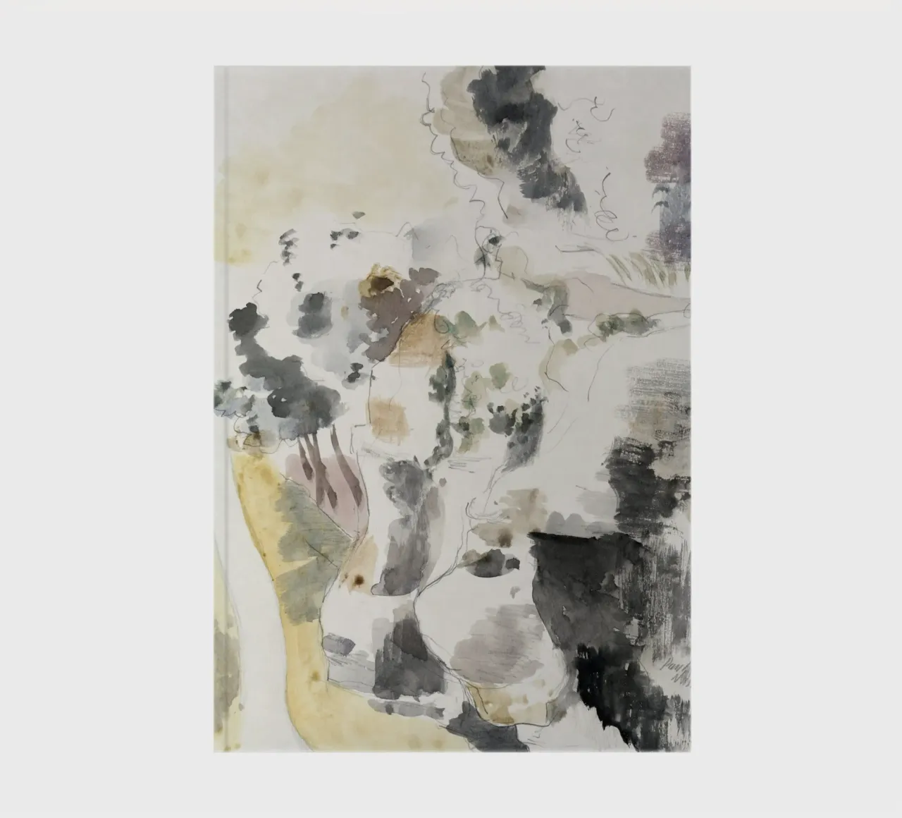 Cliffs abstract notebook by vintageshop