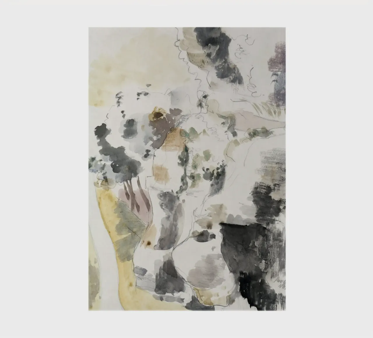 Cliffs abstract notebook by vintageshop