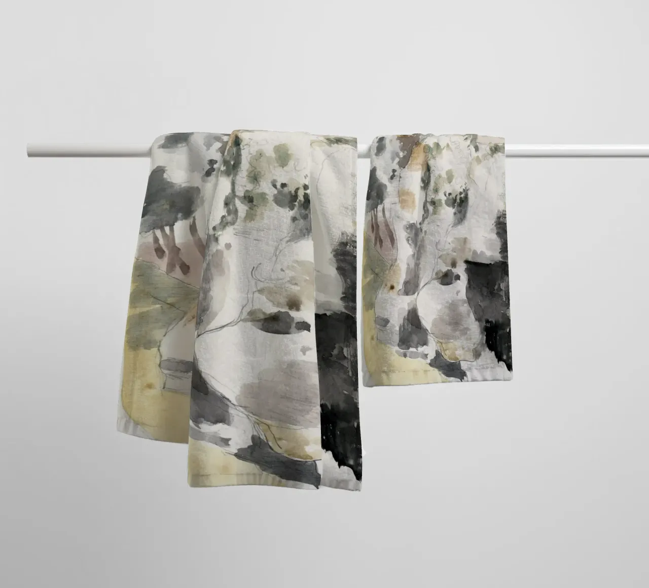 Cliffs abstract asciugamano da bagno da vintageshop