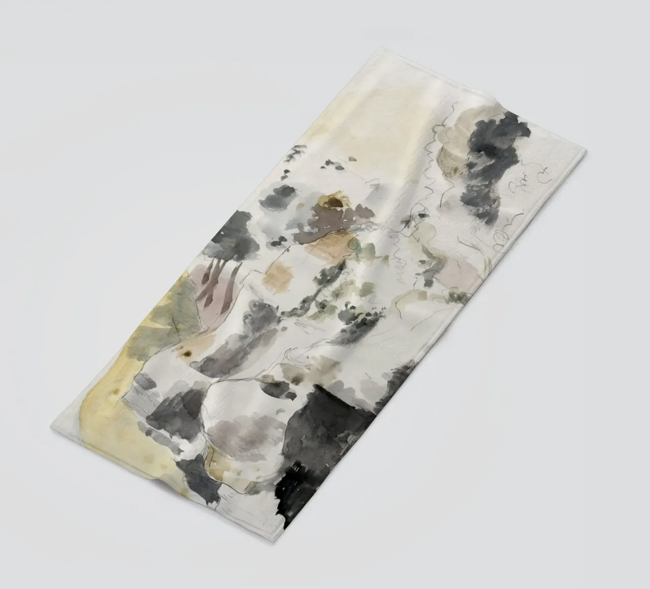 Cliffs abstract telo mare da vintageshop