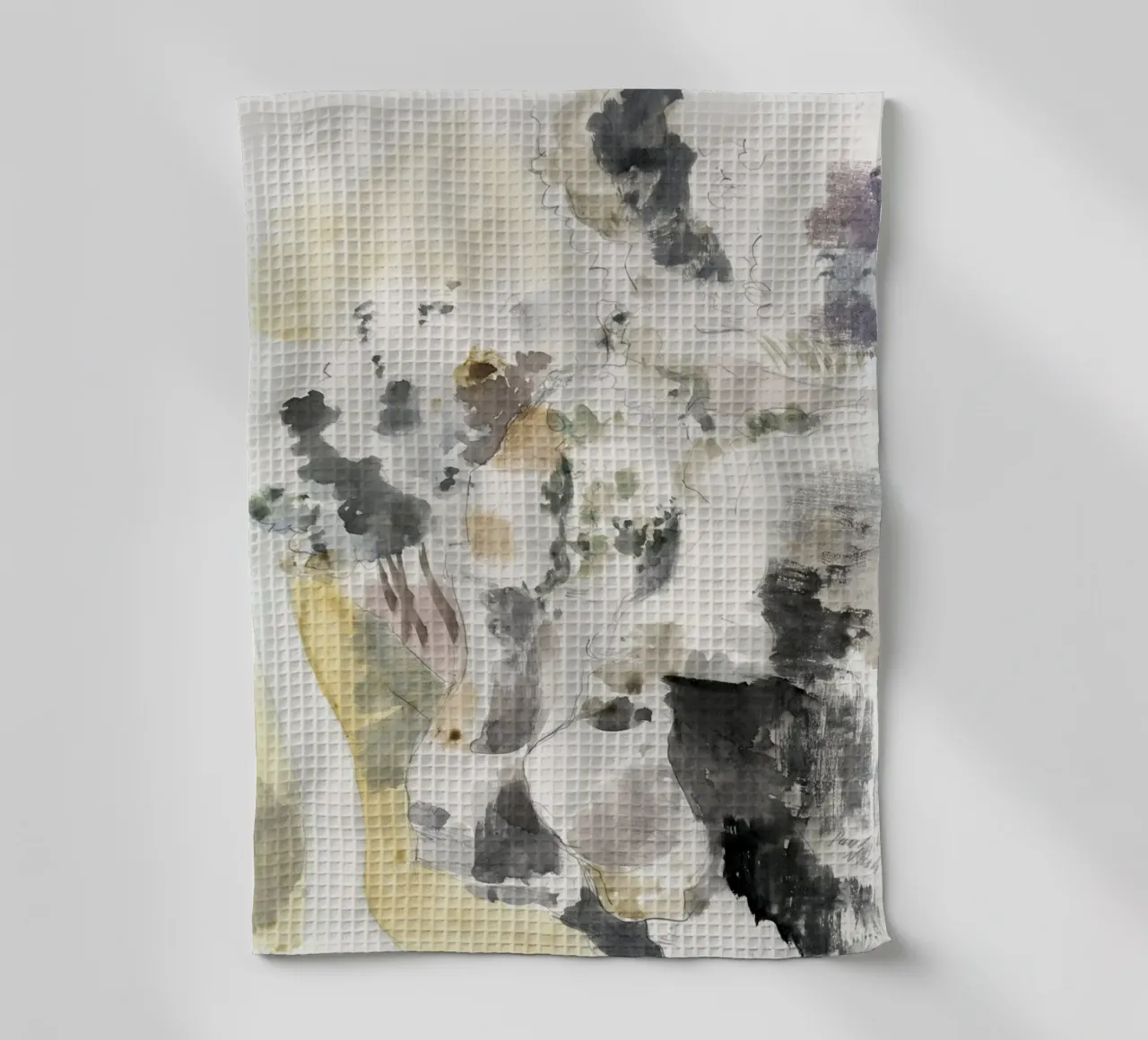 Cliffs abstract torchon de vintageshop