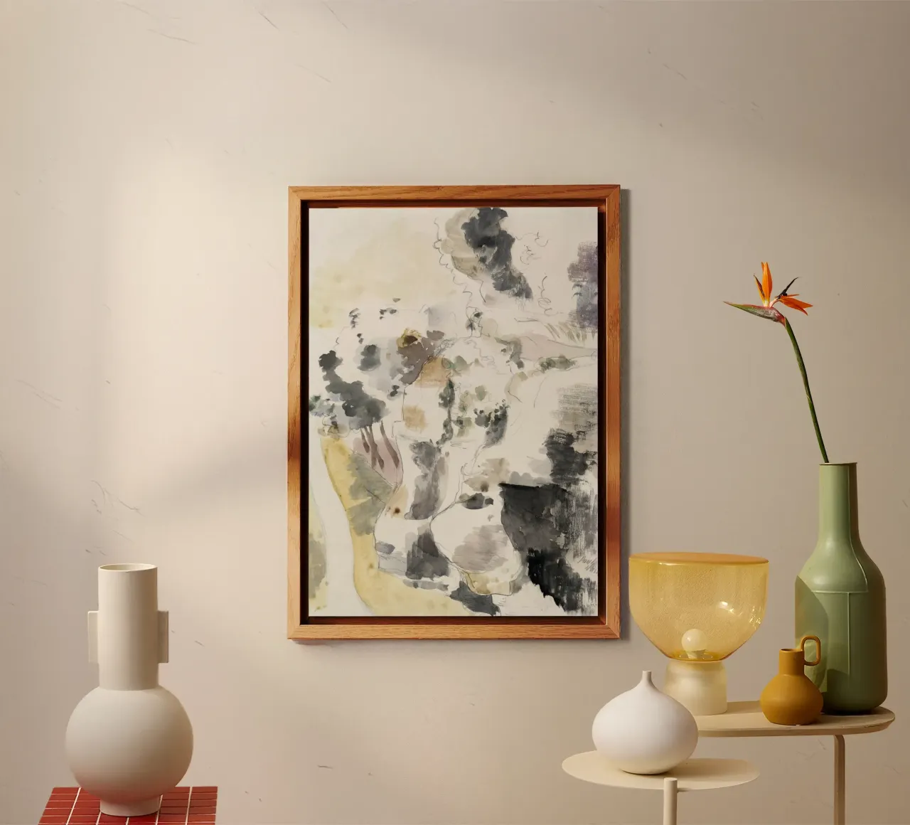 Cliffs abstract alluminio dibond da vintageshop