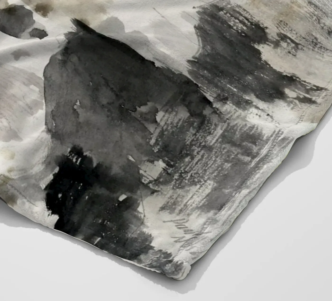 Cliffs abstract Fleecedecke von vintageshop