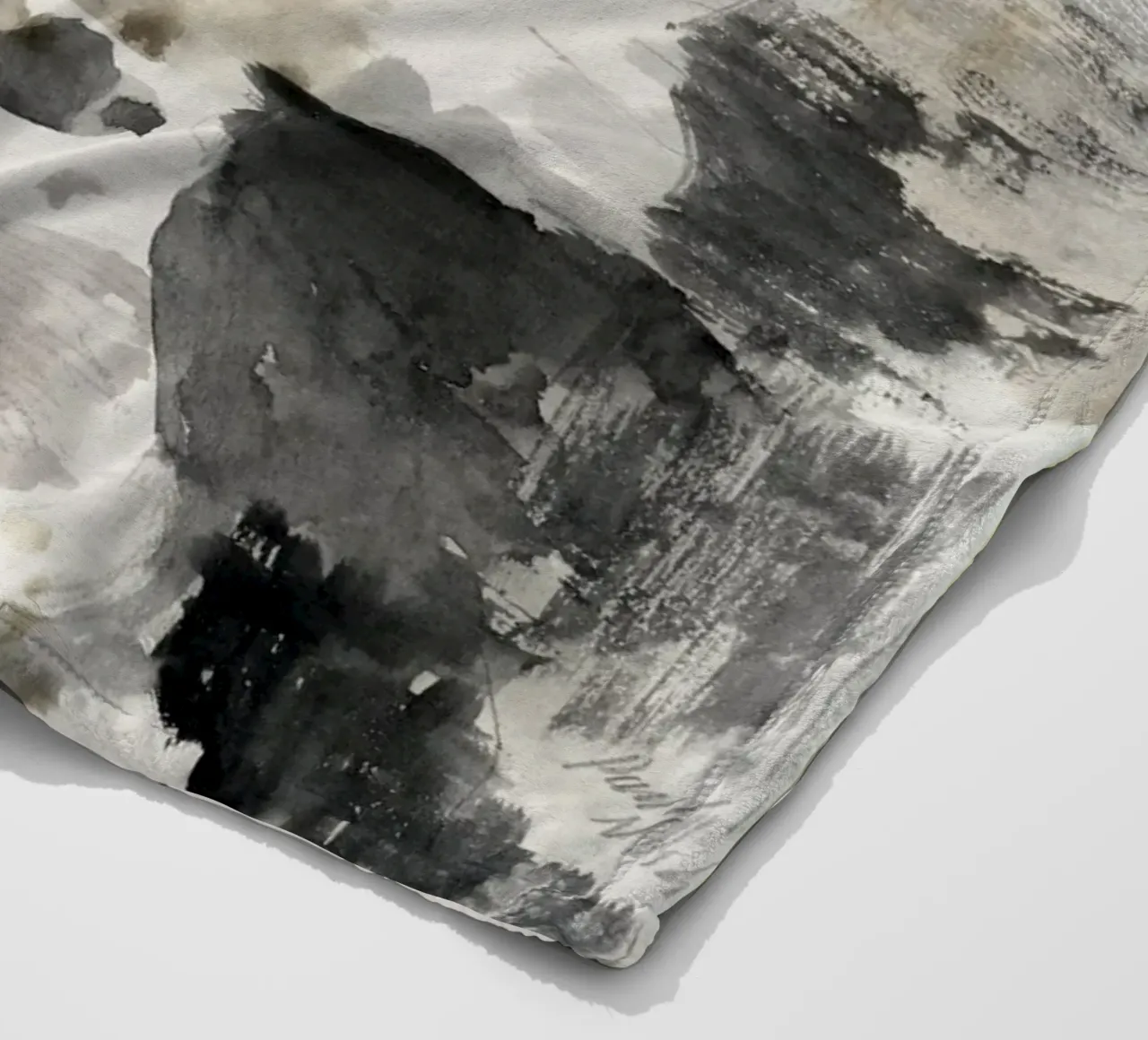 Cliffs abstract coperta in pile da vintageshop