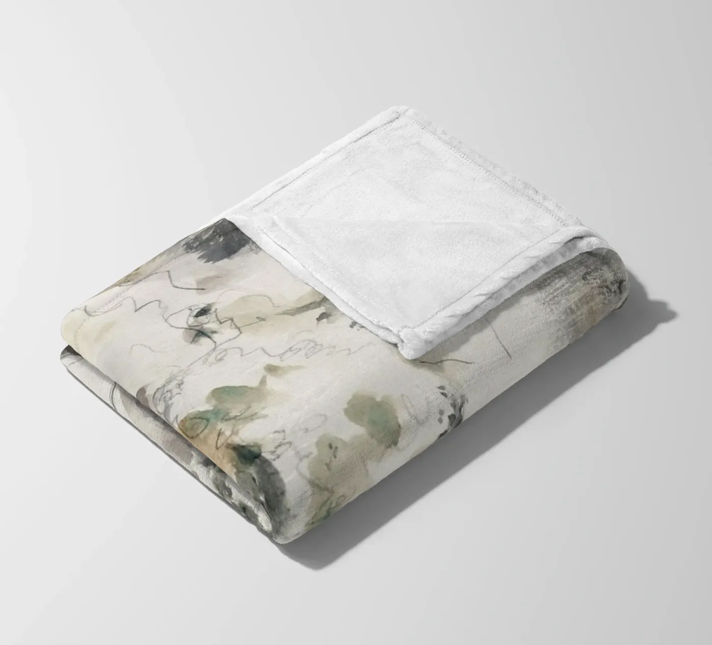 Cliffs abstract Fleecedecke von vintageshop