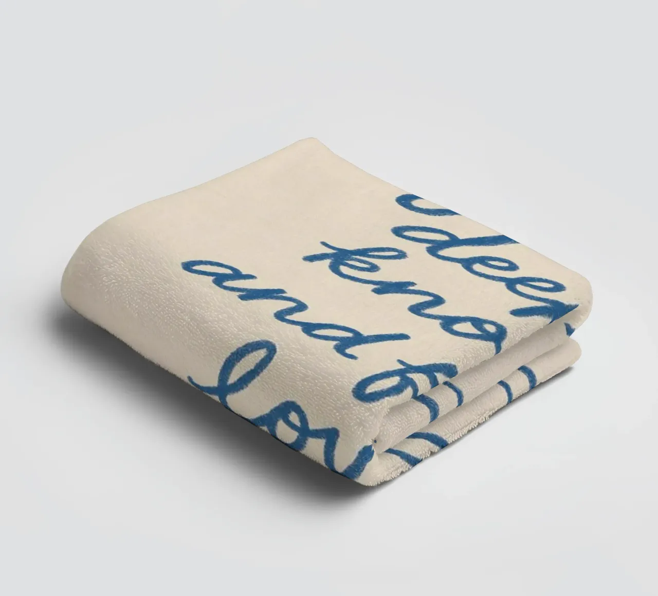 Deeply Known and Fully Loved - Art Print towel by vintagepod