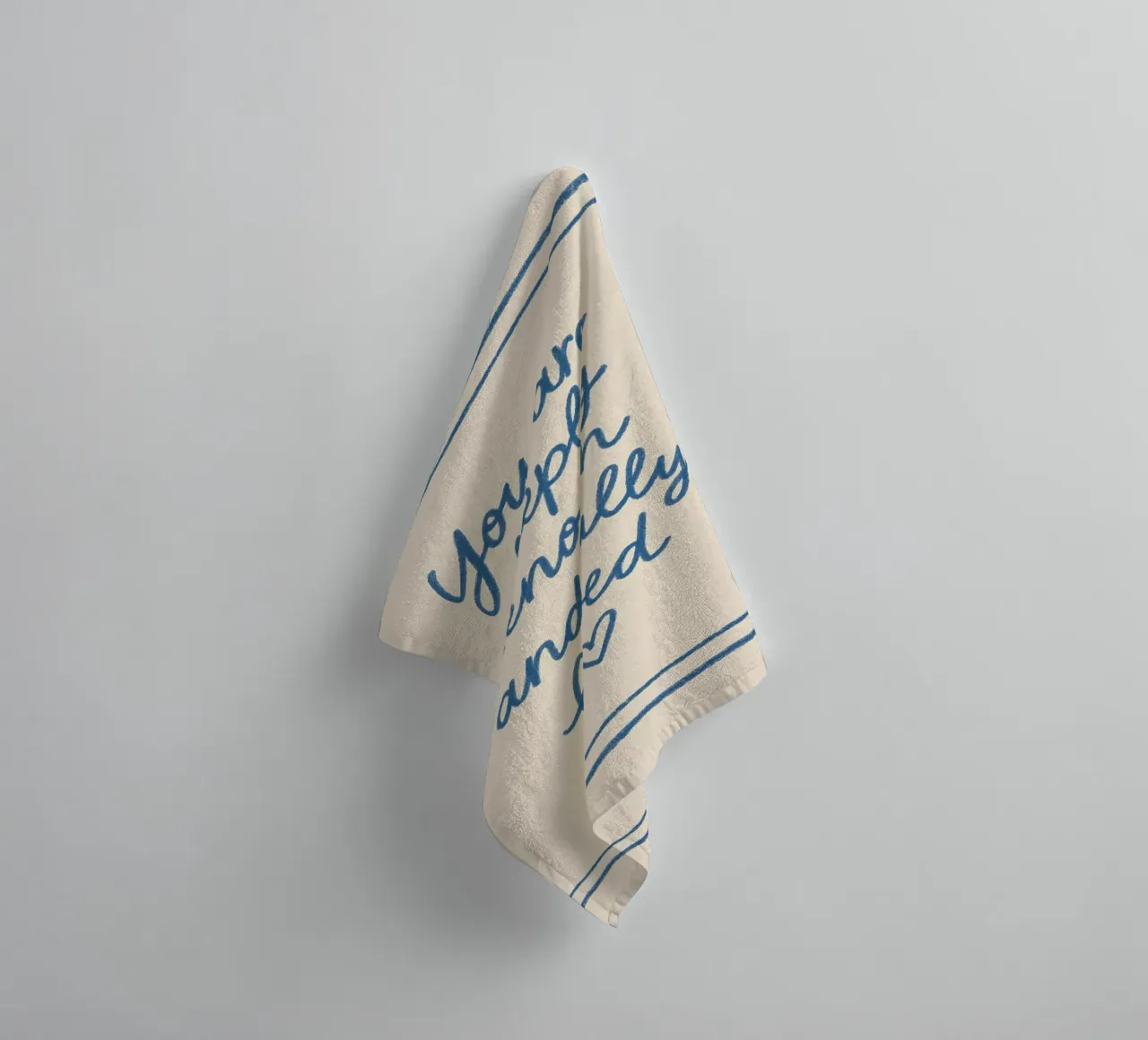 Deeply Known and Fully Loved - Art Print towel by vintagepod