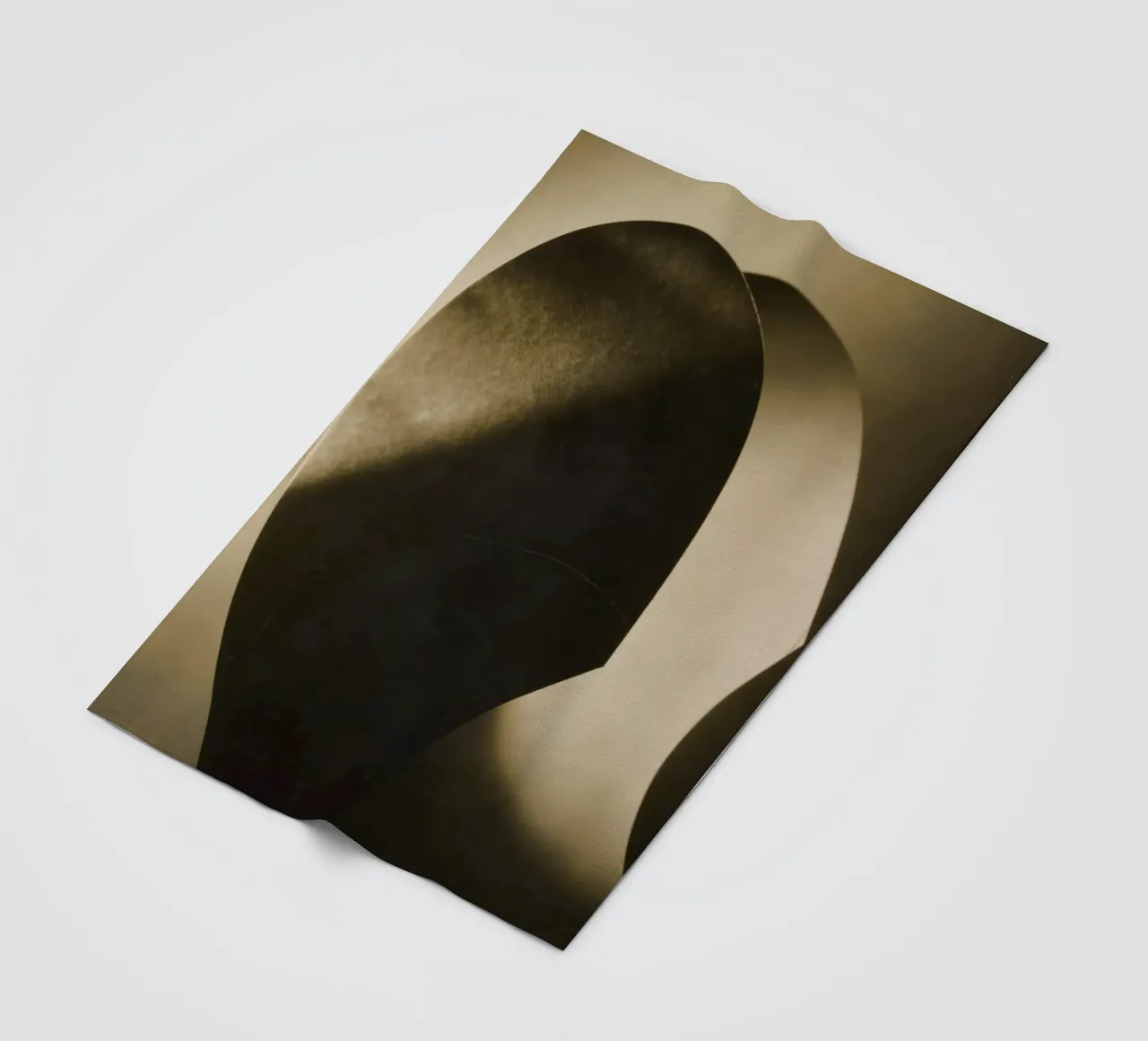Cut-paper Abstraction coperta in pile da vintageshop